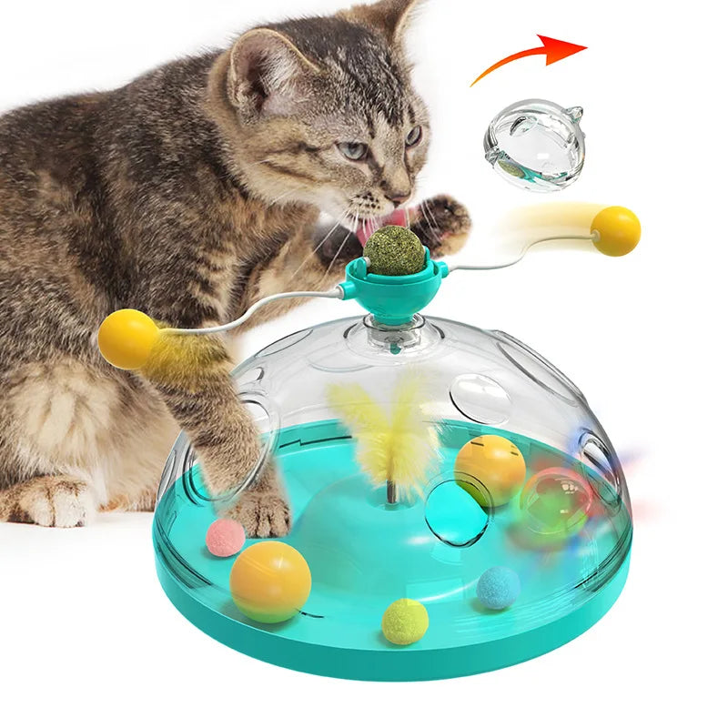 Interactive Multifunctional Catnip Toy