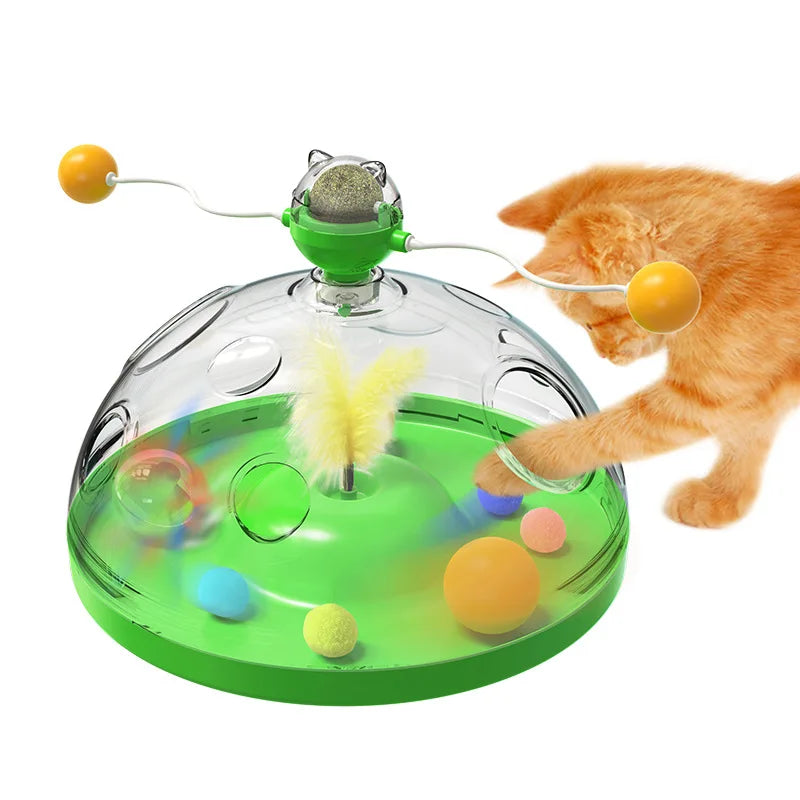 Interactive Multifunctional Catnip Toy