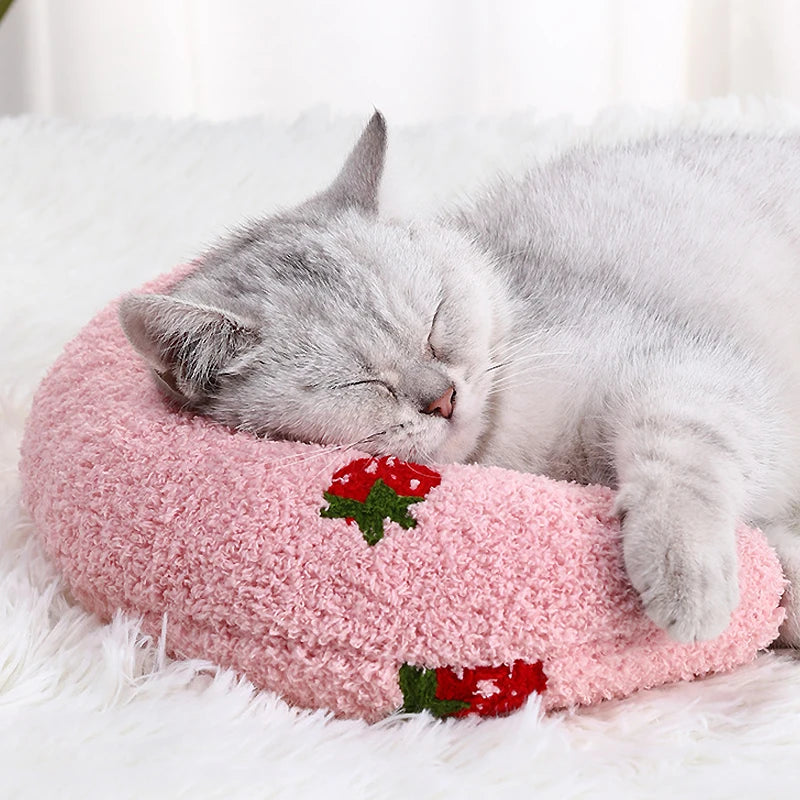 Cat Sleep U-Shaped Pillow